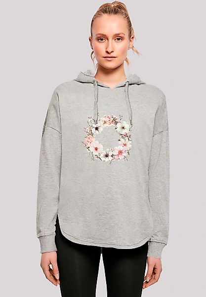 F4NT4STIC Kapuzenpullover "Rosa Blumenkranz", Premium Qualität günstig online kaufen