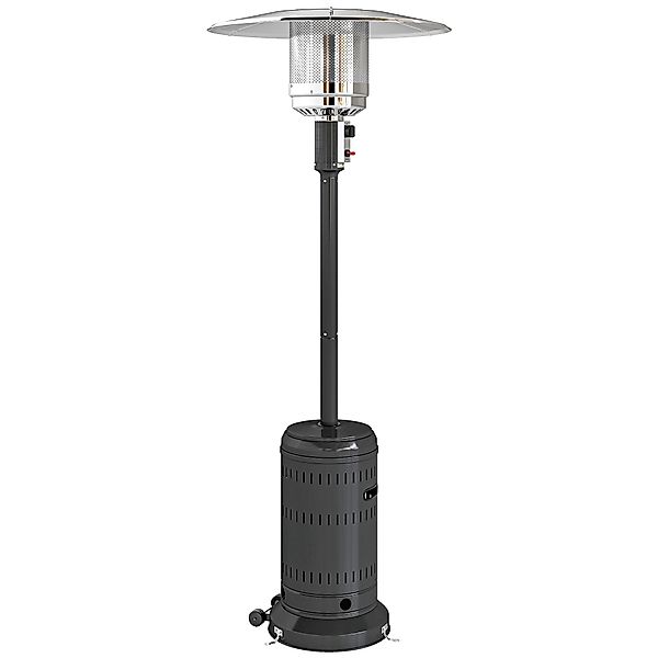 Outsunny Terrassenheizung, tragbarer Gas-Heizstrahler 11 KW mit einstellbar günstig online kaufen