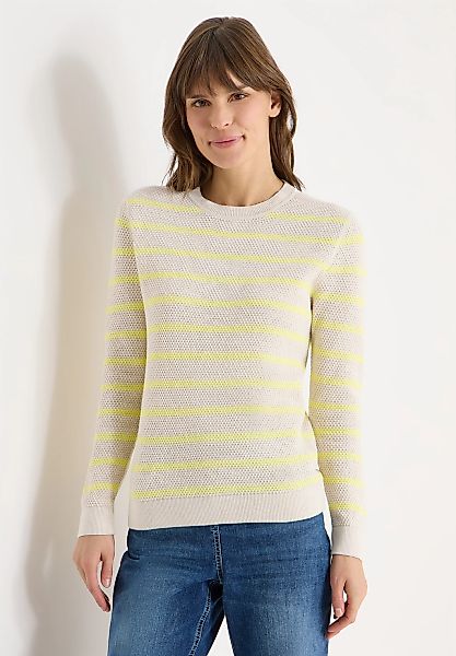 Cecil Strickpullover im Streifendesign günstig online kaufen