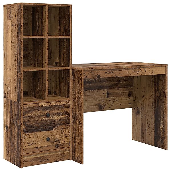 vidaXL Sideboard Schreibtisch mit Stauraum Alter günstig online kaufen
