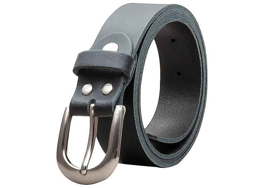 COLOGNEBELT Ledergürtel OM38-SL-Schwarz MADE IN GERMANY, Schwarz Kürzbar, 1 günstig online kaufen