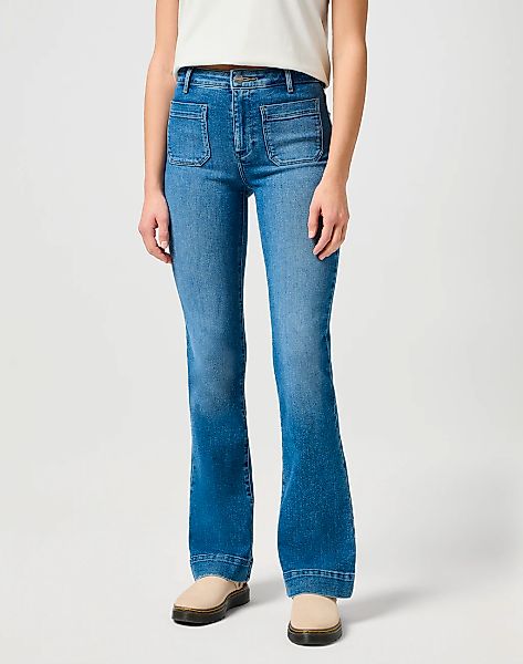 Wrangler Bootcut-Jeans Flare im Retro-Design mit günstig online kaufen