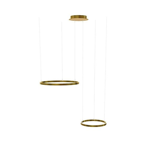 s.luce Pendelleuchte LED 2er-Ring Hängelampen Kombination günstig online kaufen