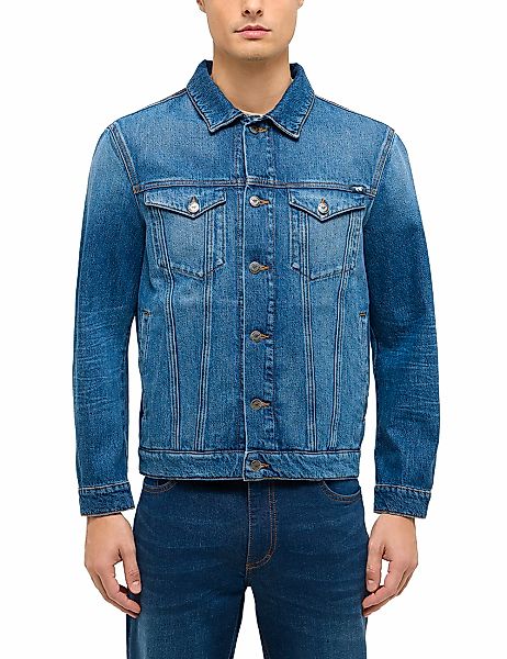 MUSTANG Jeansjacke "MU-Dallas" mit Teilungsnähten günstig online kaufen