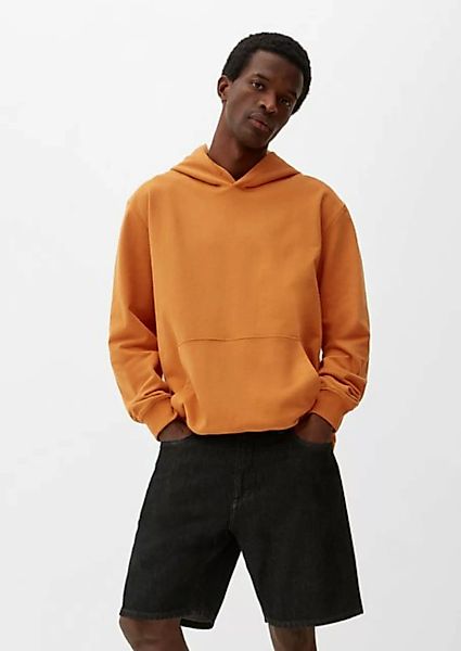 s.Oliver Sweatshirt Hoodie mit gummiertem Print Garment Dye, Artwork, Blend günstig online kaufen