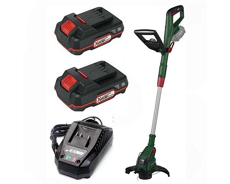 Parkside Akku-Rasentrimmer Akku-Rasentrimmer PRTA 20-Li, mit 2 x Akku + Lad günstig online kaufen