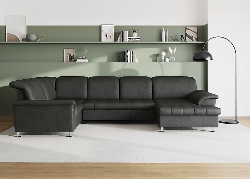 DOMO collection Wohnlandschaft "Franzi optional mit Bettfunktion, Bettkaste günstig online kaufen