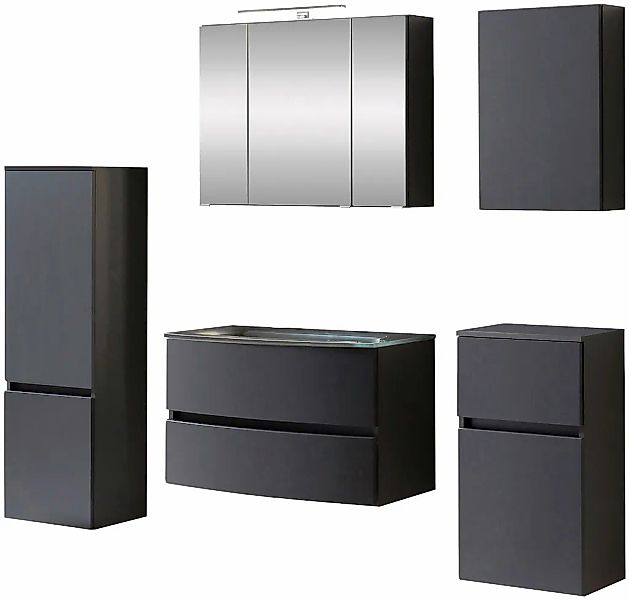 welltime Badezimmer-Set "Kaunas" Set, 5 Stk. tlg. günstig online kaufen