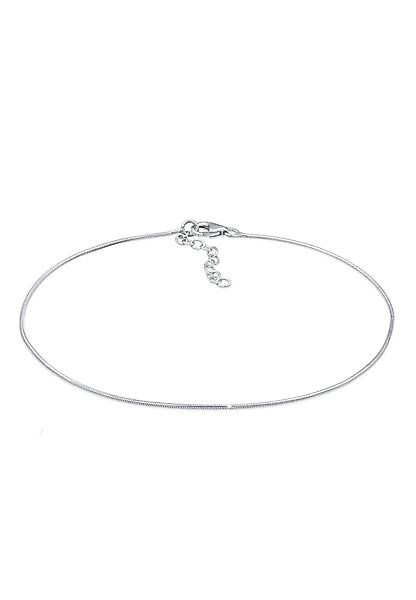 Elli Fußkette Basic Schlangenkettchen 925 Silber günstig online kaufen