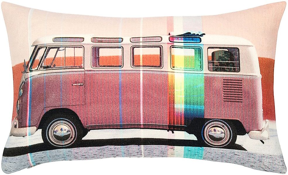 PAD Dekokissen "HOLIDAY" Made in Europe, Kissenhülle ohne Füllung, Motiv Bu günstig online kaufen