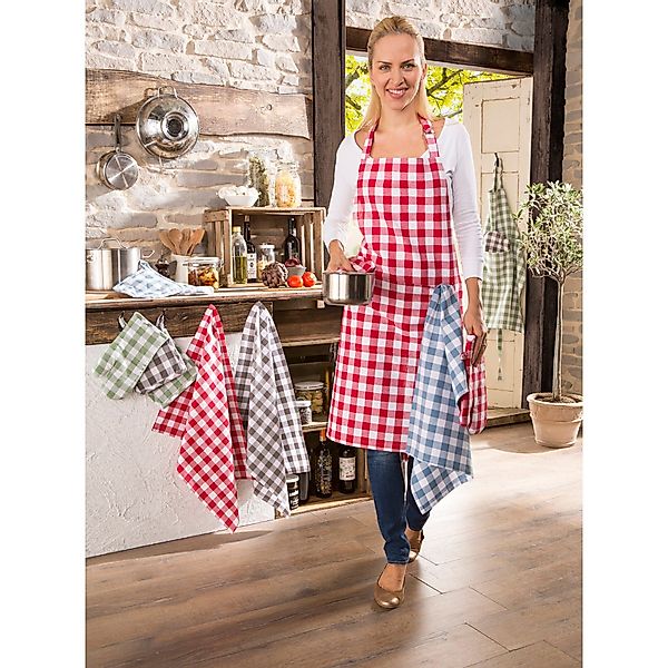 REDBEST Geschirrtuch Geschirrtuch "Nashville" 3er-Pack, Baumwolle günstig online kaufen