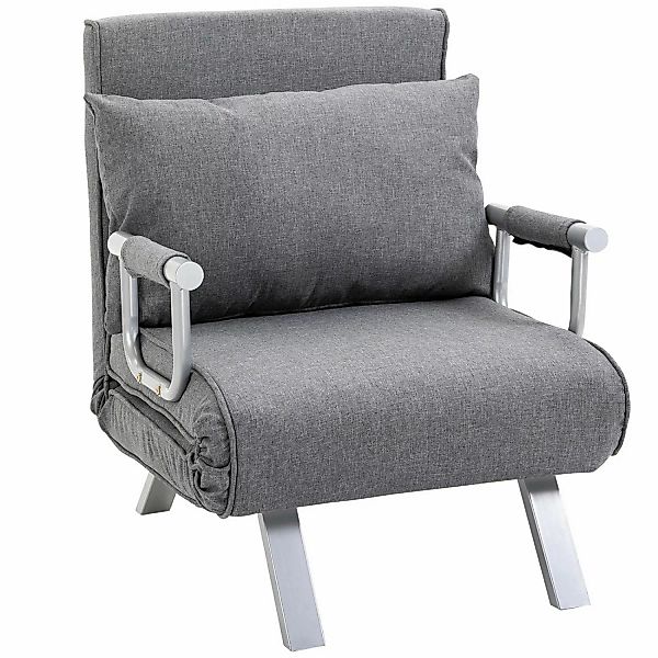 HOMCOM Sessel mit Armlehne, 3-in-1 Gästebett, günstig online kaufen