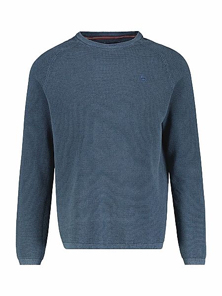 LERROS Strickpullover "LERROS Gestreifter Strickpullover, Strukturbaumwolle günstig online kaufen
