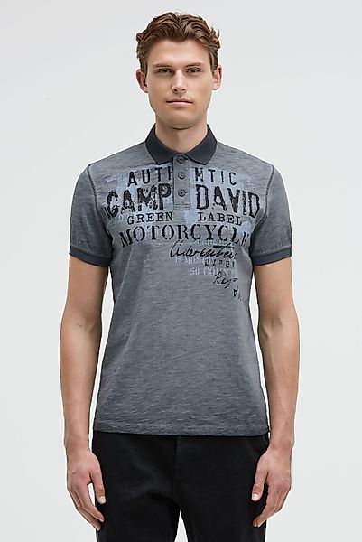 CAMP DAVID Poloshirt, mit Vintage-Waschung günstig online kaufen