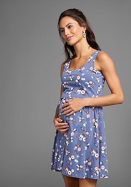 Neun Monate Umstandskleid Kurzes Schwangerschafts-Shirtkleid, Minikleid günstig online kaufen