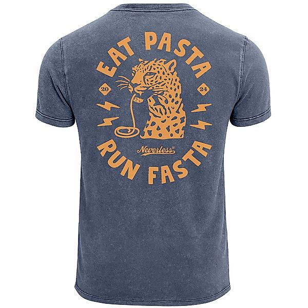 Neverless Print-Shirt Herren Vintage T-Shirt Backprint günstig online kaufen