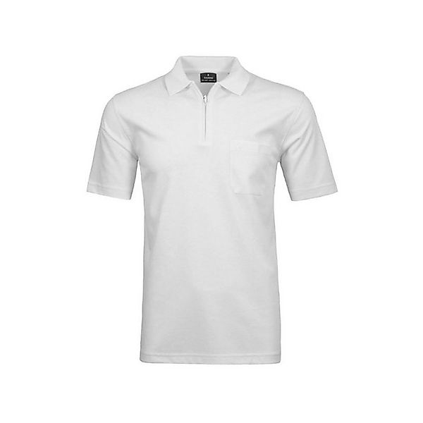 RAGMAN Poloshirt Poloshirt kurzarm ’für Herren in weiß’ (1-tlg) günstig online kaufen