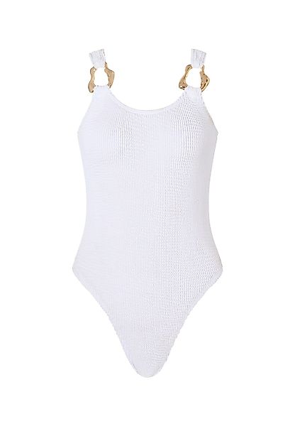 Moda Minx Badeanzug "SCRUNCH" 1 Stk. tlg. mit eleganten Schmuckelementen günstig online kaufen