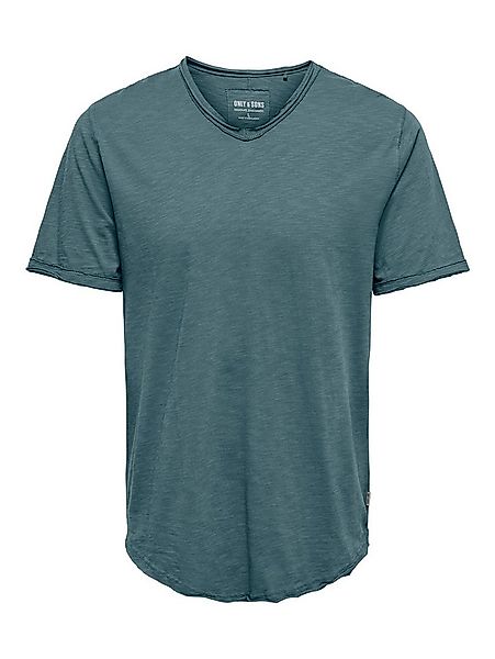 ONLY & SONS V-Shirt ONSBENNE LONGY V-NECK SS TEE NOOS günstig online kaufen