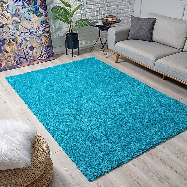 Sanat Hochflor-Teppich "LOCA" rechteckig 30 mm Höhe Wohnzimmer, Langflor, S günstig online kaufen