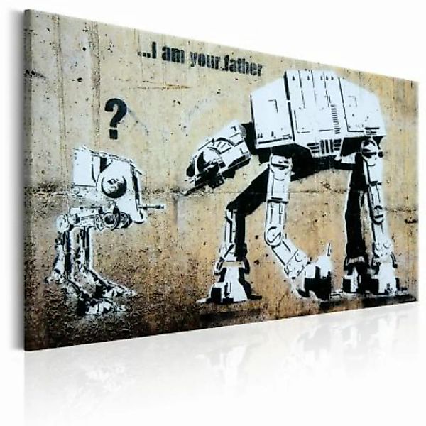 artgeist Wandbild I Am Your Father by Banksy mehrfarbig Gr. 60 x 40 günstig online kaufen