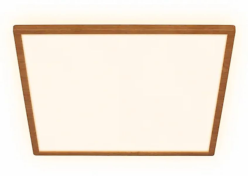 Briloner Leuchten LED Deckenleuchte »TAVA WOOD«, 22 Watt LED fest integrier günstig online kaufen