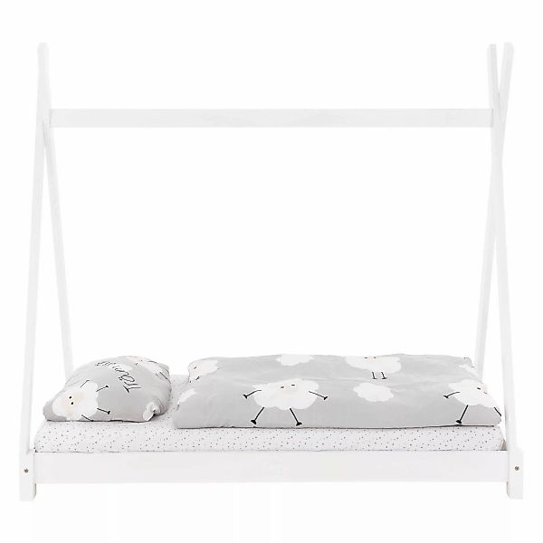 ML-DESIGN Spielbett Hausbett Tipi Zeltbett inkl. günstig online kaufen