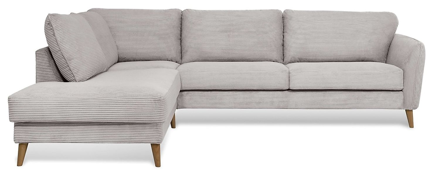 Home affaire Ecksofa "MARSEILLE 278/202 cm, L-Form, Ottom. rechts/links, ve günstig online kaufen