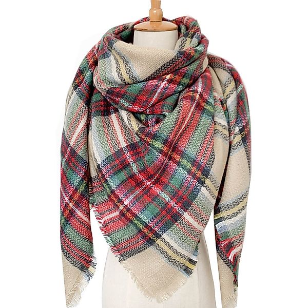 XDeer Modeschal Damen Schal Kariert übergroßer,XLDeckenschal günstig online kaufen