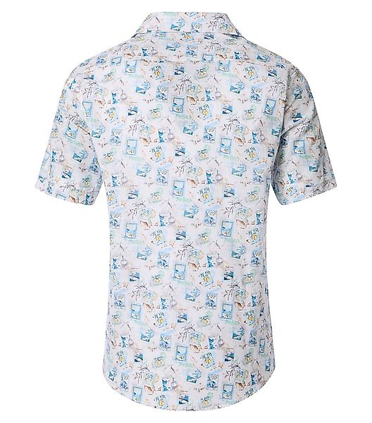 CASAMODA Kurzarmhemd "CASAMODA Freizeithemd Kurzarm Print" günstig online kaufen