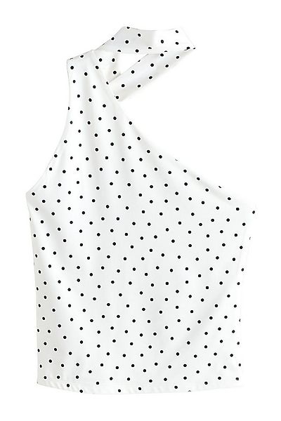 Next Kurzarmbluse Fließendes, weiche Oberteil mit Schal (1-tlg) günstig online kaufen