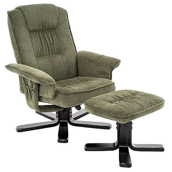 IDIMEX Relaxsessel CHARLY, Fernsehsessel mit Hocker, günstig online kaufen