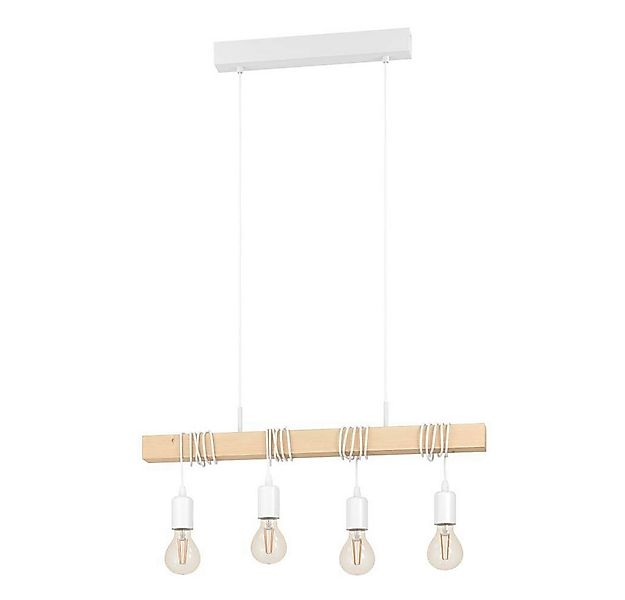 EGLO Hängeleuchte TOWNSHEND, ohne Leuchtmittel, Wohnzimmer, Esszimmer, 4-fl günstig online kaufen