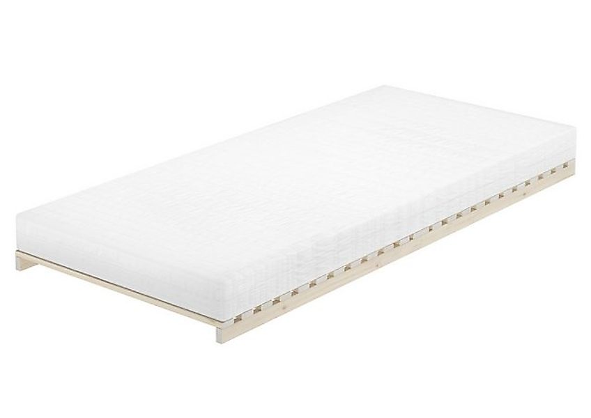 ERST-HOLZ Bett Niederflurbett metallfrei 90x220 Futon metallfreier Lattenro günstig online kaufen