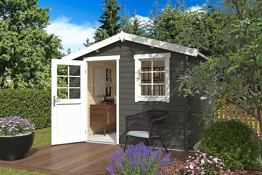 Nordic Holz Gartenhaus "Nina 230", mit Einzeltür und Einzelfenster günstig online kaufen