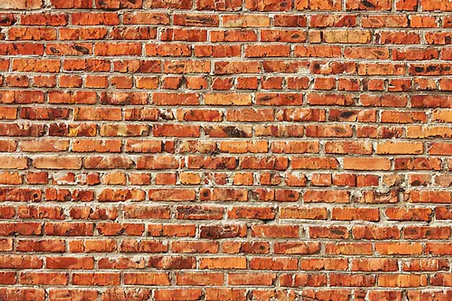 Papermoon Fototapete »Red Brick Wall« glatt günstig online kaufen