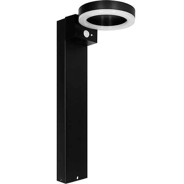 Solar-Wegeleuchte Amsterdam 6 W 600,m 2700 K IP44 Sensor Schwarz günstig online kaufen