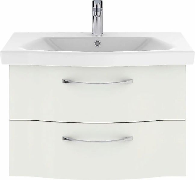 Saphir Badmöbel-Set "6005 Sprint Keramik-Waschtisch, 82 cm breit" 1 Stk. tl günstig online kaufen