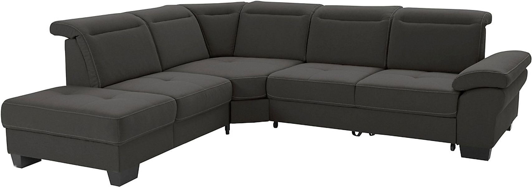 Places of Style Ecksofa "Cornwall L-Form", incl. Sitztiefenverstellung, mit günstig online kaufen