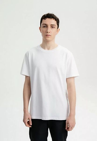 MELA Kurzarmshirt Herren T-Shirt schwer PRAVIN Fein gerippter Kragen günstig online kaufen