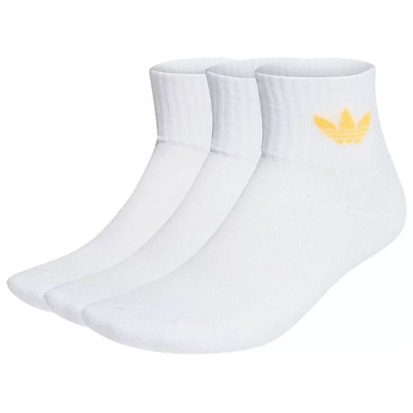 Adidas Originals Mid Ankle Socken EU 37-39 White / Vivid Pink / Active Purp günstig online kaufen