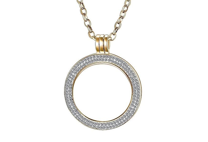 Morella Kette mit Anhänger Damen Halskette 70 cm für Coins 33 mm (1-tlg., K günstig online kaufen