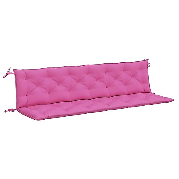 vidaXL Gartenbank-Auflagen 2 Stk Rosa 200x50x7 cm Stoff 361752 günstig online kaufen