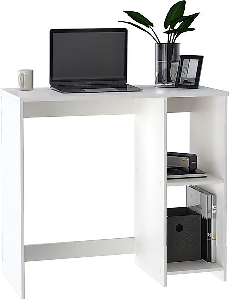 INOSIGN Schreibtisch »BAKAR, Laptoptisch, Computertisch,«, 2 offene Fächer, günstig online kaufen