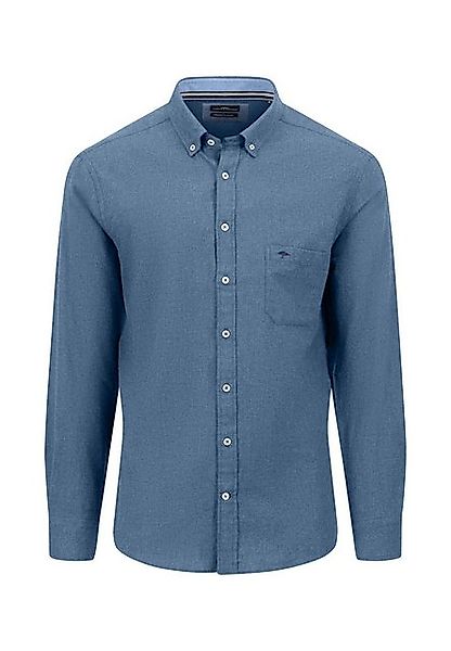 FYNCH-HATTON Langarmhemd Fynch-Hatton Flanellhemd uni L (1-tlg) günstig online kaufen