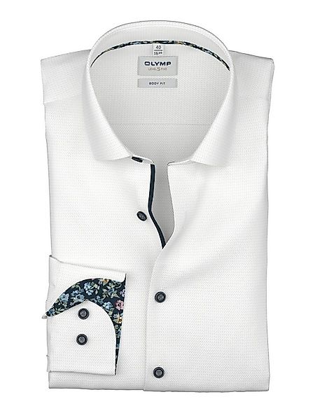 OLYMP Langarmhemd Level Five Businesshemd, body fit, Kentkragen günstig online kaufen