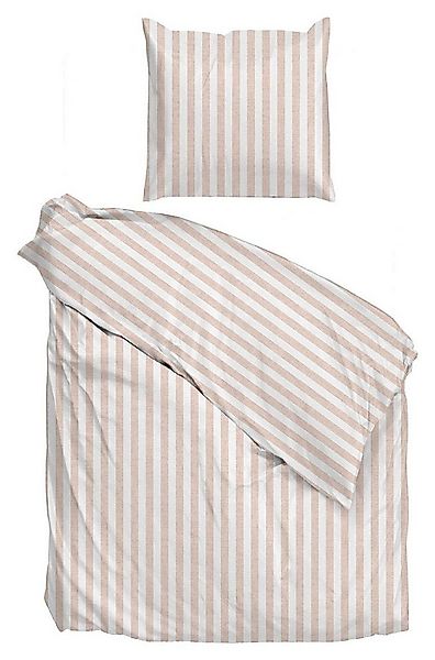 ZO HOME Bettwäsche Zo! Home Cotton Bettwäsche 155x220 Banda di Lino Shell N günstig online kaufen
