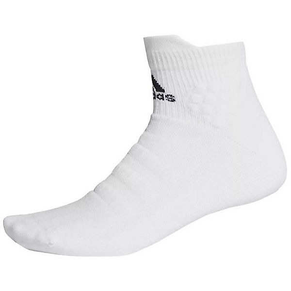 Adidas Badminton Alphaskin Ankle Max Cushion Socken EU 37-39 White / Black günstig online kaufen