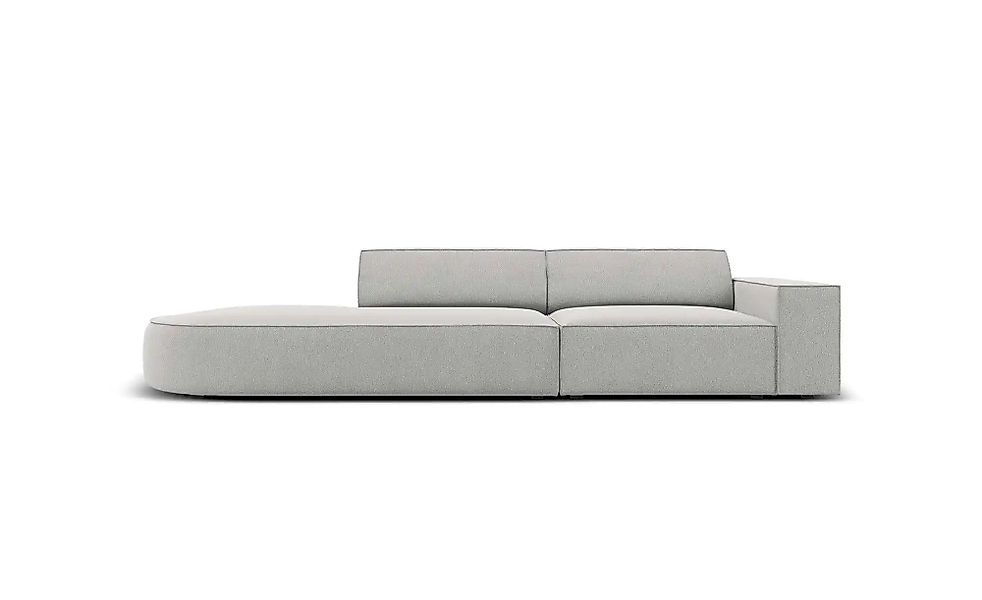 Micadoni Einzelsofa  Jodie ¦ grau ¦ Maße (cm): B: 262 H: 70 Polstermöbel > günstig online kaufen