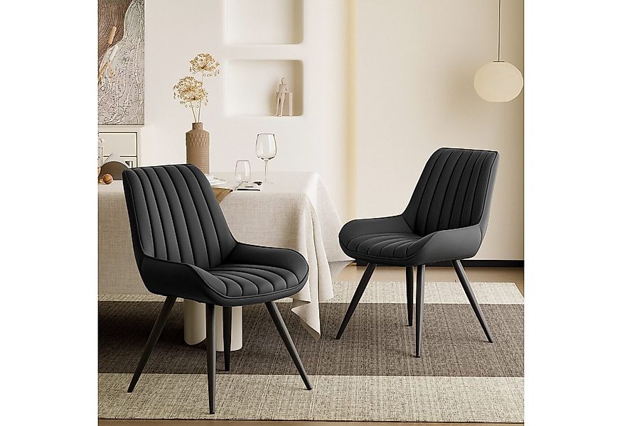HawthyHome Esszimmerstuhl bequeme Polsterstühle Küchenstuhl (2 St), mit Rüc günstig online kaufen